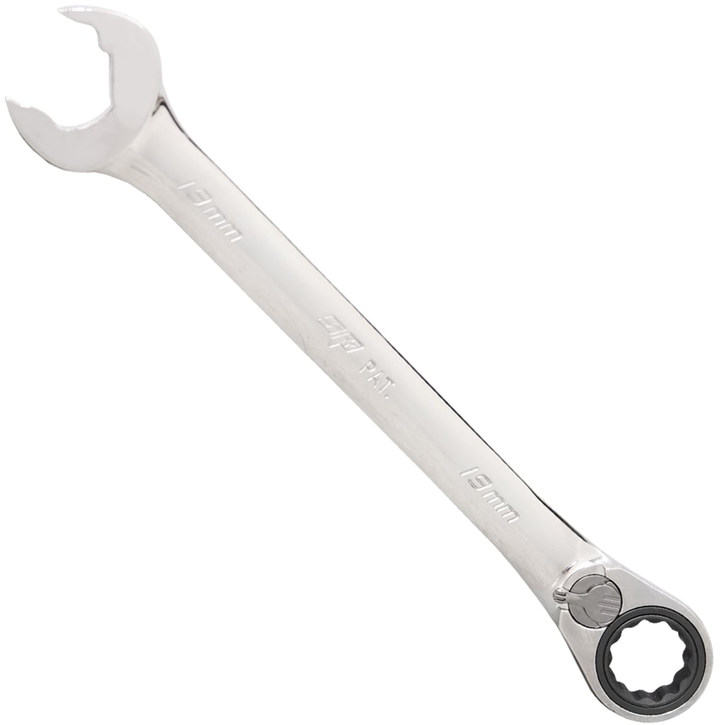 19MM METRIC SPEED DRIVE° GEAR DRIVE WRENCH - 15° OFFSET