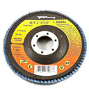 Flap Disc, Type 29, 4-1/2 in x 7/8 in, ZA80