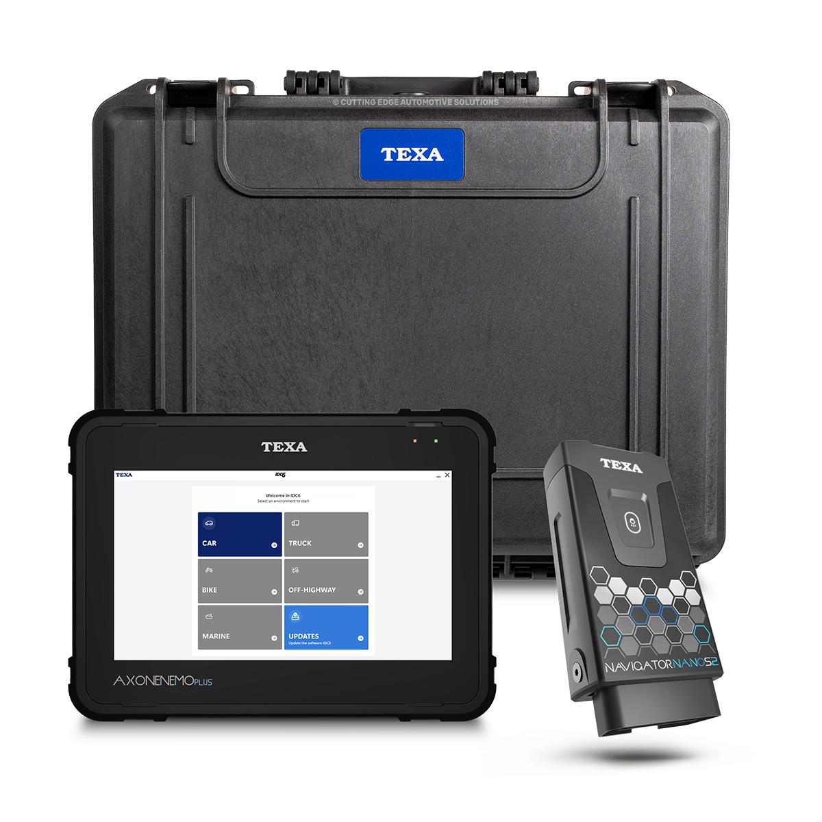 TEXA AXONE PLUS AUTOMOTIVE DIAGNOSTIC KIT with NANO S 2
