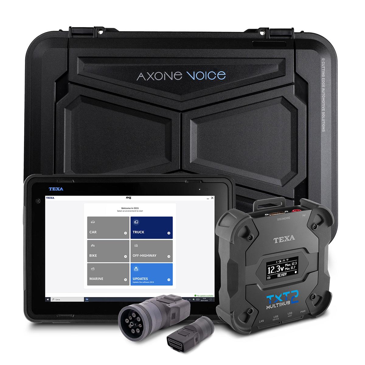 TEXA AXONE VOICE HD TRUCK DIAGNOSTIC KIT