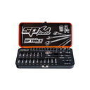 36PC 1/4" DRIVE 6PT GENERAL SERVICE SOCKET SET