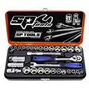 32PC 3/8" DRIVE 6PT METRIC/SAE SOCKET SET