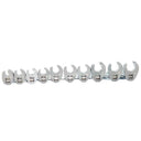 10PC 3/8" DRIVE METRIC FLARE NUT CROWFOOT WRENCH SET