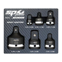 6 PC IMPACT SQUARE DRIVE ADAPTER SET w/ EVA FOAM