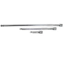 3PC 1/4" DRIVE KNURLED WOBBLE EXTENSION SET - 2" / 6" / 10"