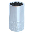 1/2" DRIVE 12PT METRIC 12MM SOCKET