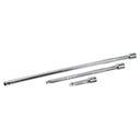 3PC 1/2" DRIVE WOBBLE EXTENSION SET