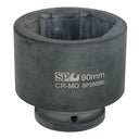 1-1/2" DRIVE 6PT METRIC 70MM IMPACT SOCKET