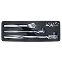 3PC ULTRA THIN RATCHET SET - 1/4", 3/8", 1/2" DRIVE - SP29349