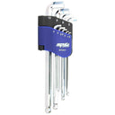 9PC METRIC L-SHAPED STUBBY HEX KEY SET