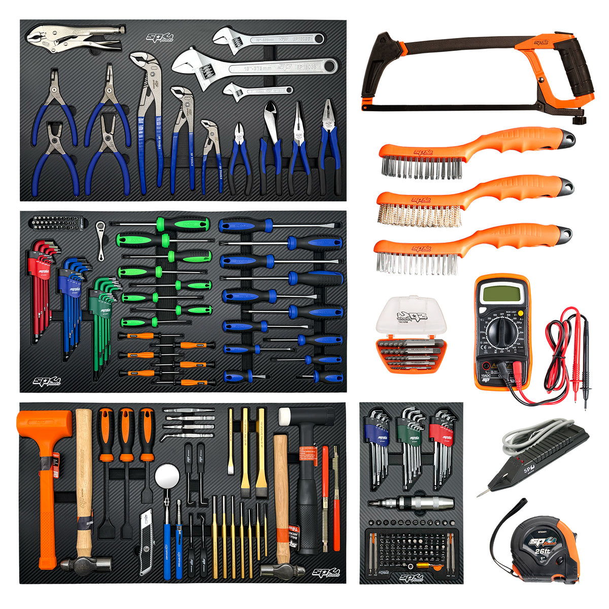 253PC CARBON FIBER TOOL KIT - SP50115DM