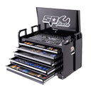 TOOLKIT 413PC METRIC/SAE - BLACK 7 DRAWER FIELD SE