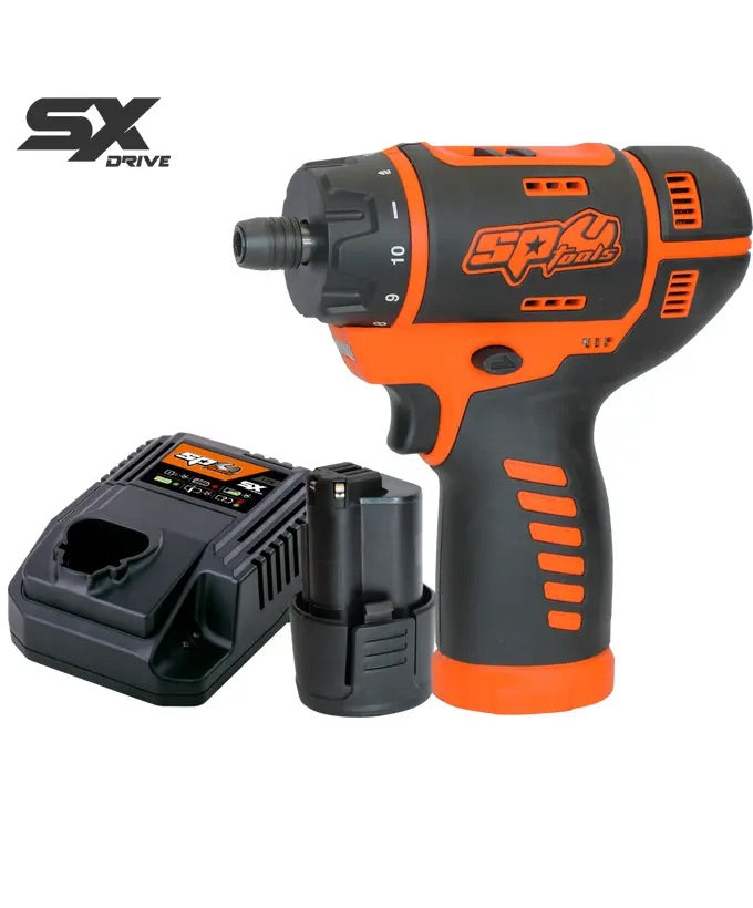 12V SX DRIVE CORDLESS TWO-SPEED MINI SCREWDRIVER KIT
