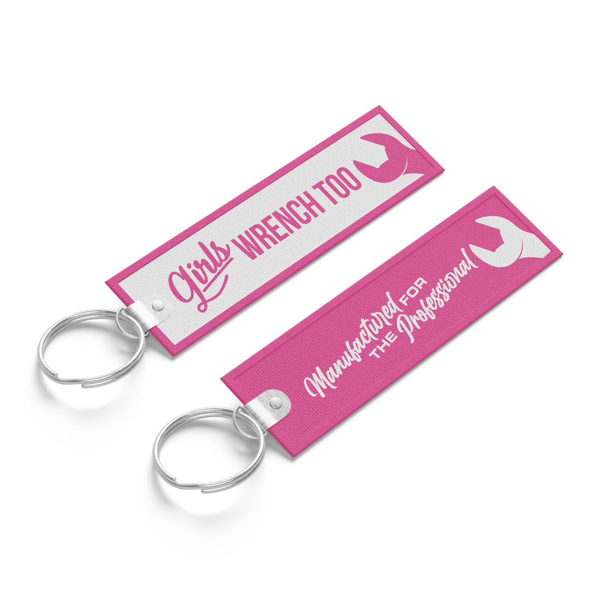 Girls Wrench Too Jet Tag