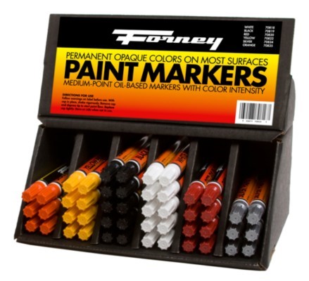 Paint Marker Display, 48-Piece