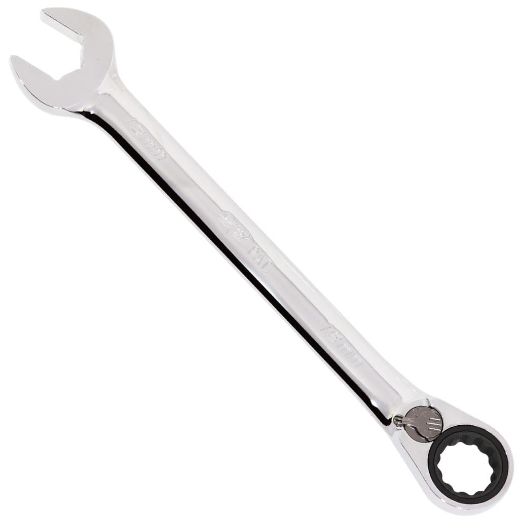 13MM QUAD DRIVE METRIC REVERSIBLE GEAR DRIVE WRENCH - 15° OFFSET