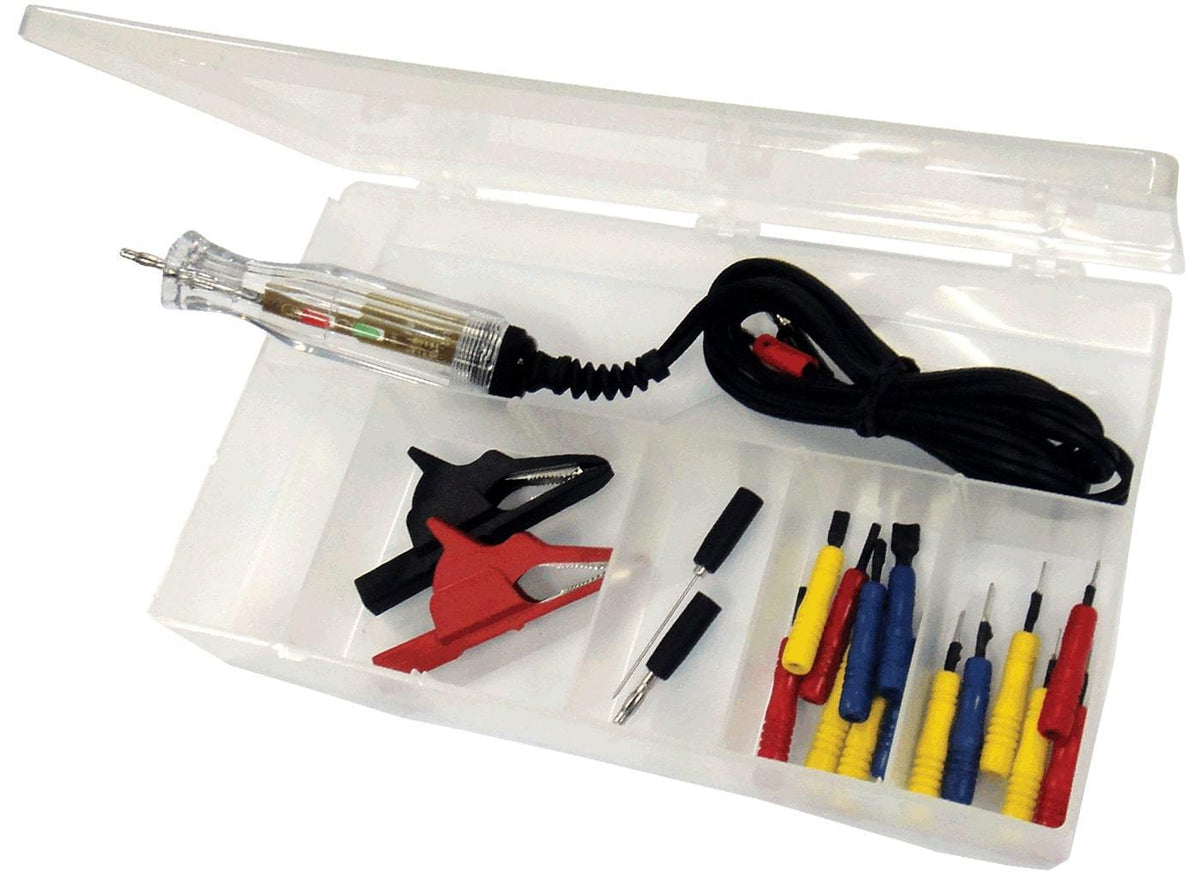 LED CIRCUIT TESTER KIT WITH ADAPTER LEADS