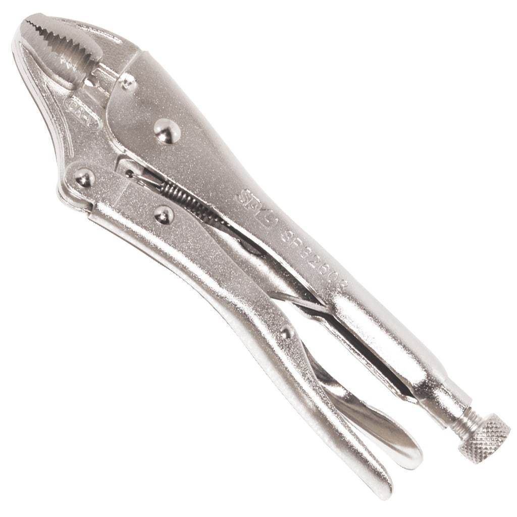 Locking Pliers, Long Nose, Stainless Steel