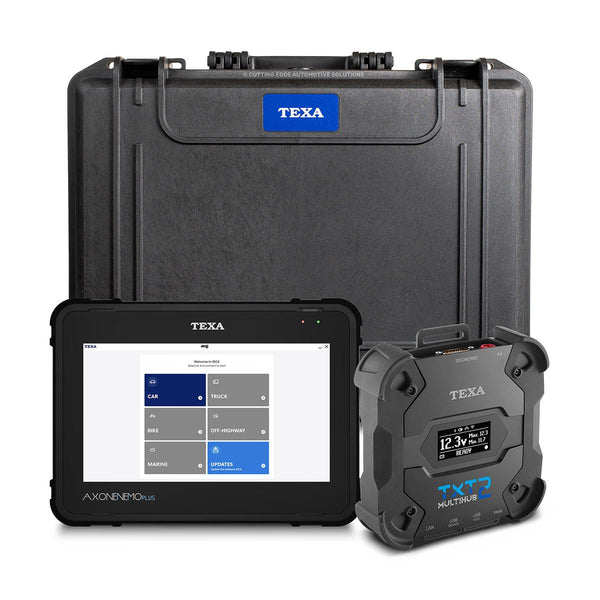 TEXA AXONE PLUS AUTOMOTIVE DIAGNOSTIC KIT with MULTIHUB 2