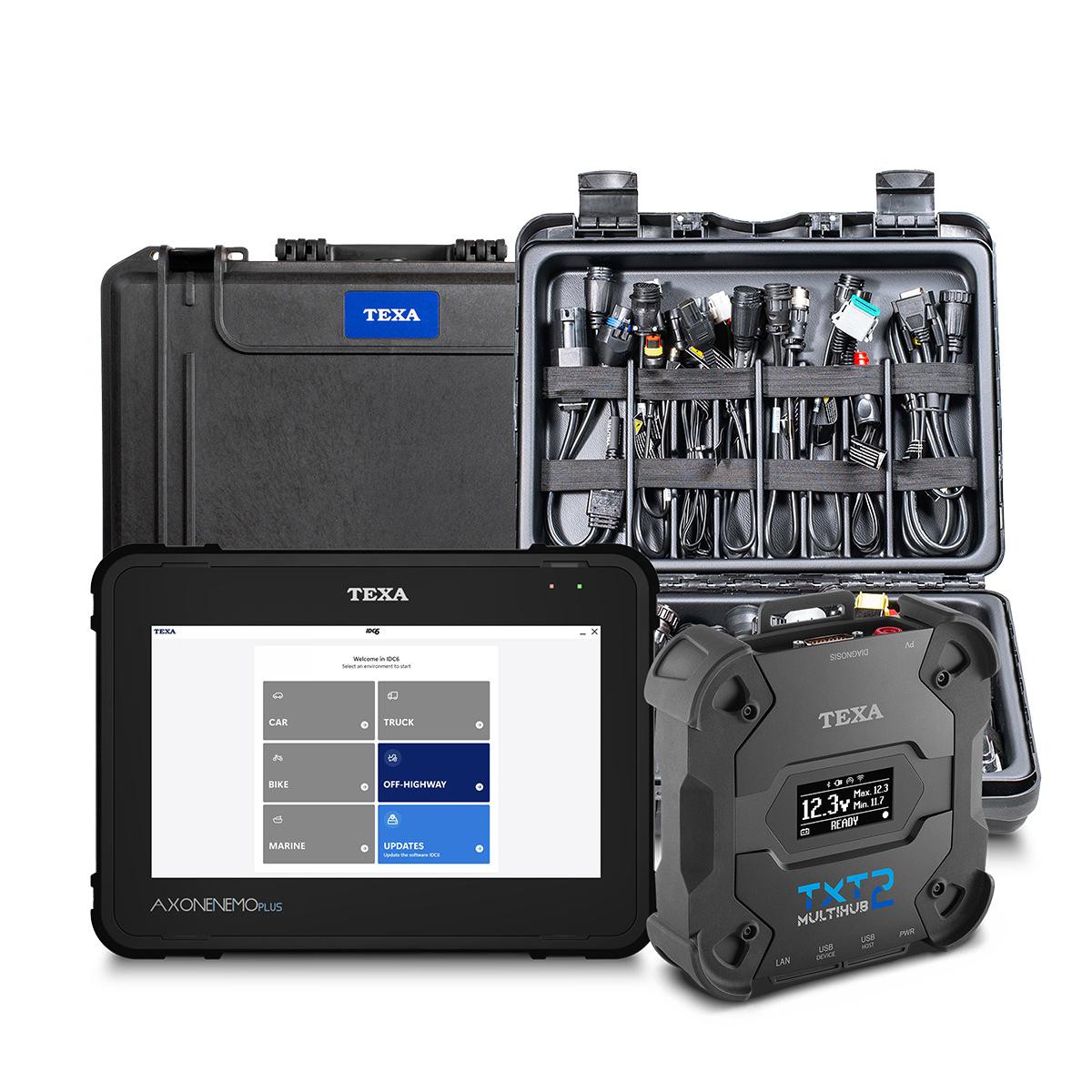 TEXA AXONE PLUS OFF-HIGHWAY MASTER DIAGNOSTIC KIT