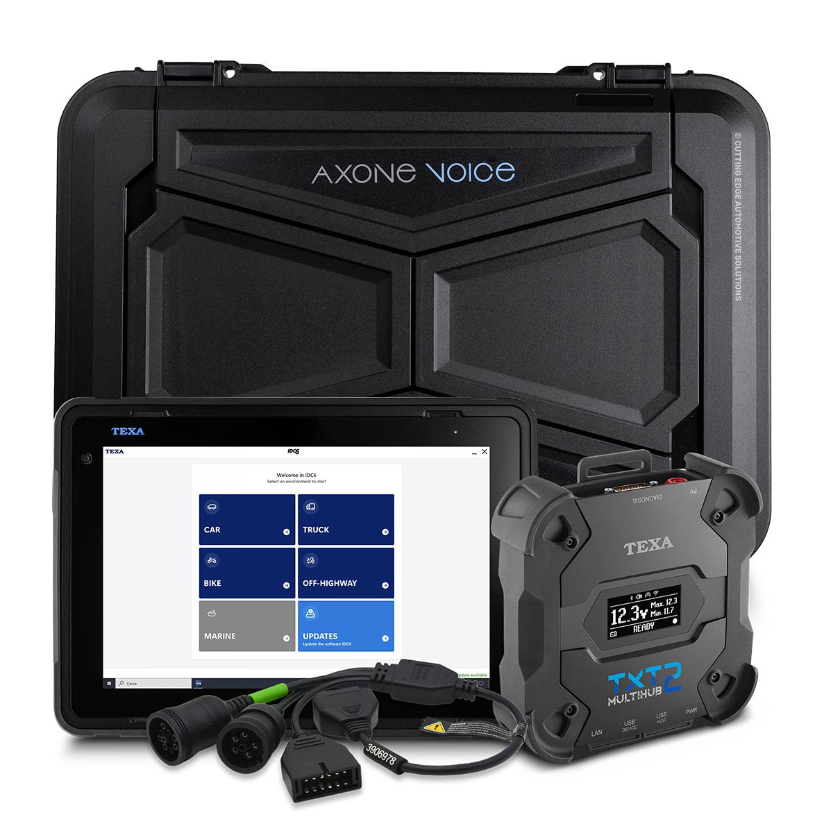 TEXA AXONE VOICE FLEET PACKAGE - TRUCK / OHW / CAR + BIKE