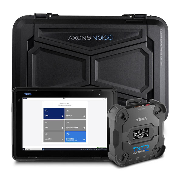 TEXA AXONE VOICE SUPERCAR DIAGNOSTIC KIT w/ MULTIHUB