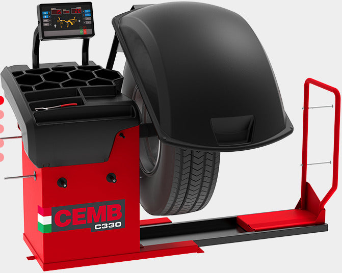 C330 DIGITAL AUTOMATIC TRUCK WHEEL BALANCER