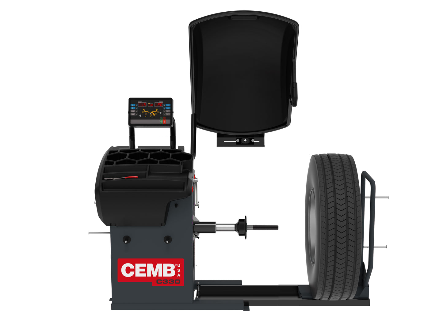 C330 DIGITAL AUTOMATIC TRUCK WHEEL BALANCER