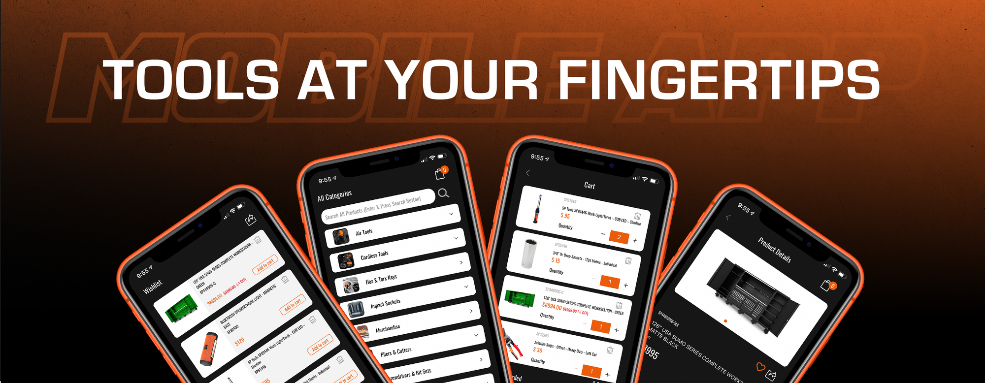 Tools at Your Fingertips Banner