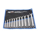 11PC METRIC QUAD DRIVE COMBINATION WRENCH SET