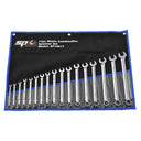 17PC METRIC QUAD DRIVE COMBINATION WRENCH SET