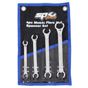 4PC METRIC FLARE NUT WRENCH SET