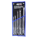 5PC EXTRA-LONG SAE DOUBLE BOX FLEX GEARDRIVE WRENCH SET
