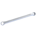 18MM X 19MM 12PT METRIC FLAT DRIVE DOUBLE BOX WRENCH - 40° OFFSET
