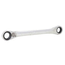10MM X 11MM METRIC REVERSIBLE GEAR DRIVE DOUBLE BOX WRENCH - 15° OFFSET