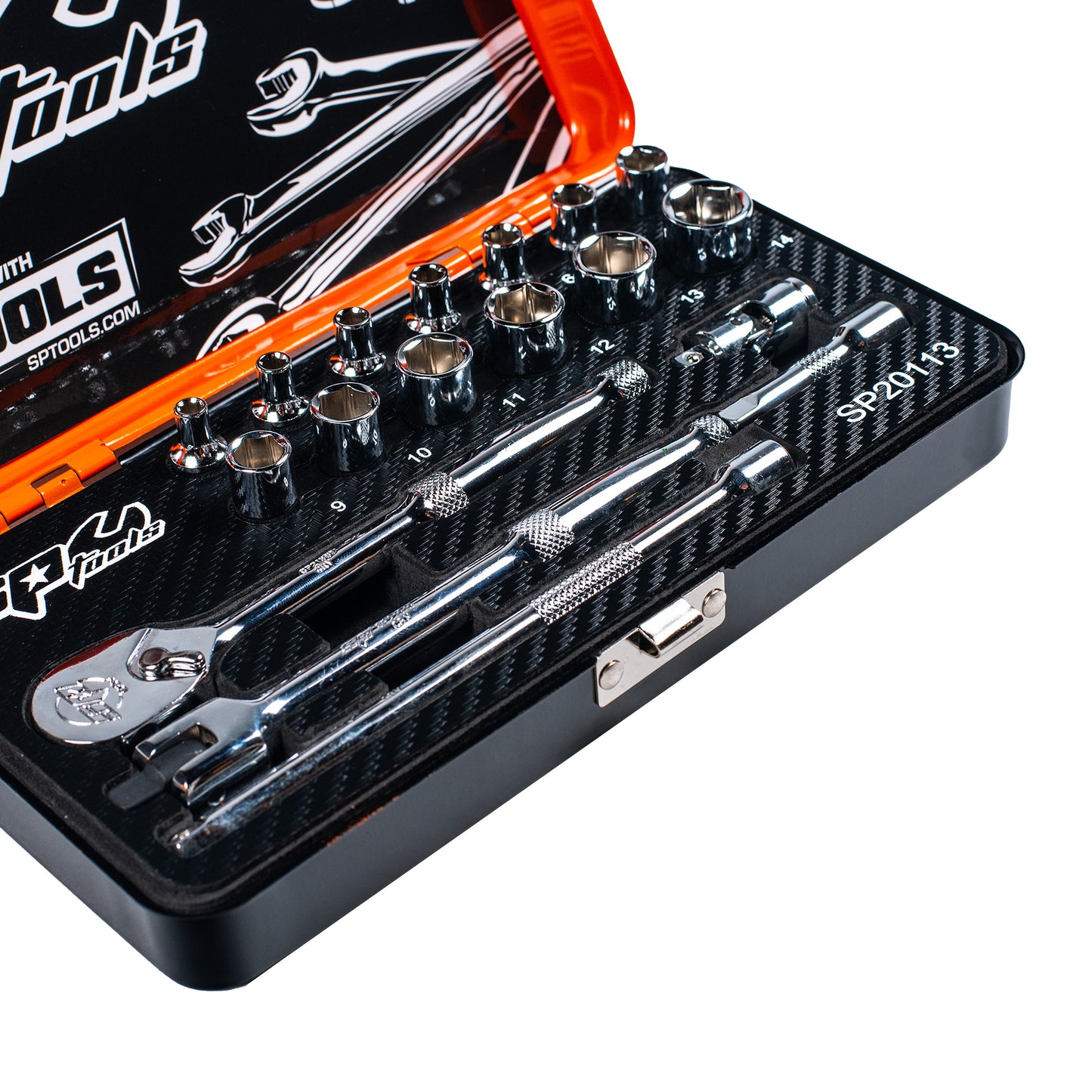 18PC 1/4" DRIVE 6PT GENERAL SERVICE SOCKET SET