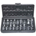 18PC 3/8" DRIVE OIL DRAIN PLUG KEY SET