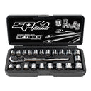 22PC 3/8" DRIVE LOW PROFILE METRIC/SAE SOCKET SET