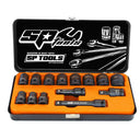 14PC 1/2" DRIVE 6PT SAE IMPACT SOCKET SET