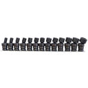 13PC 1/2" DRIVE 6PT METRIC IMPACT SWIVEL SOCKET SET