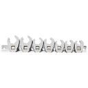 7PC 3/8" DRIVE SAE FLARE NUT CROWFOOT WRENCH SET