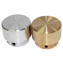 2PC BRASS + ALUMINIUM HAMMER REPLACEMENT TIP - 1.5" FACE