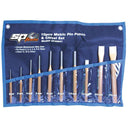 10PC PIN PUNCH & CHISEL SET