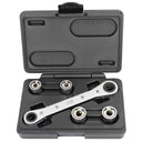 5PCS GO-THROUGH STUD REMOVER SOCKET & WRENCH SET