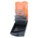 19PC METRIC HIGH SPEED DRILL BIT SET (1-10MM)