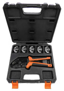 6PC QUICK CHANGE RATCHET CRIMPER KIT