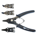 4PC INTERCHANGEABLE SNAP-RING PLIERS SET