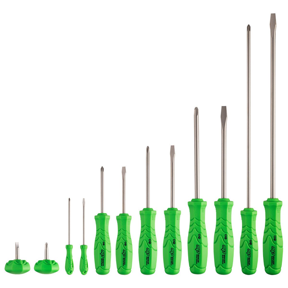 12PC PREMIUM SCREWDRIVER SET w/ CARBON FIBER EVA FOAM