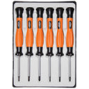 6PC MINI PHILLIPS/FLAT TIP SCREWDRIVER SET