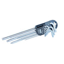 9PC TORX L-SHAPED MAGNETIC BALL DRIVE KEY SET